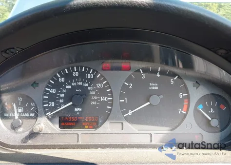 1997 BMW Z3 1.9 из США, поврежденный, VIN 4USCH7322VLB80113